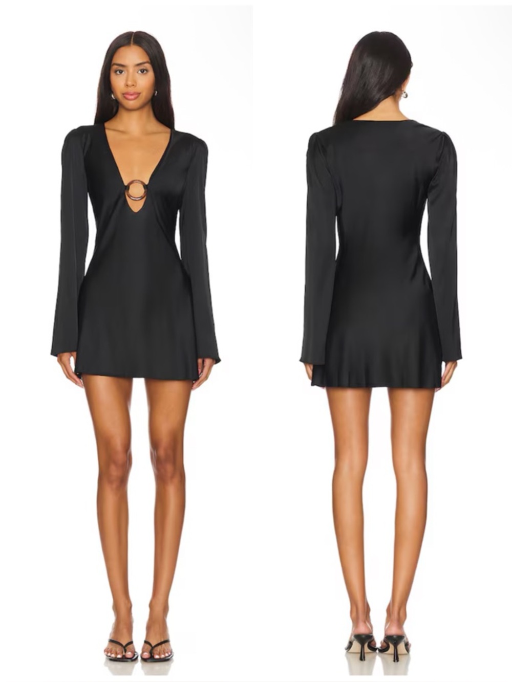 Stone Cold Fox x REVOLVE Bobby Mini Dress in Black Size S